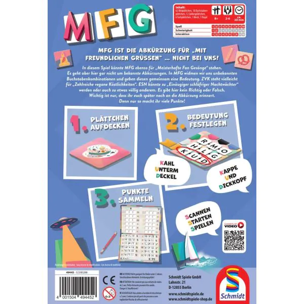 Schmidt Spiele MFG, Familienspiel Blitzangebot