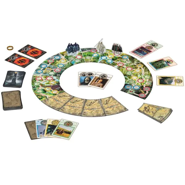 Schmidt Spiele Der Herr der Ringe: Der Ringträger, Familienspiel Große Rabatte