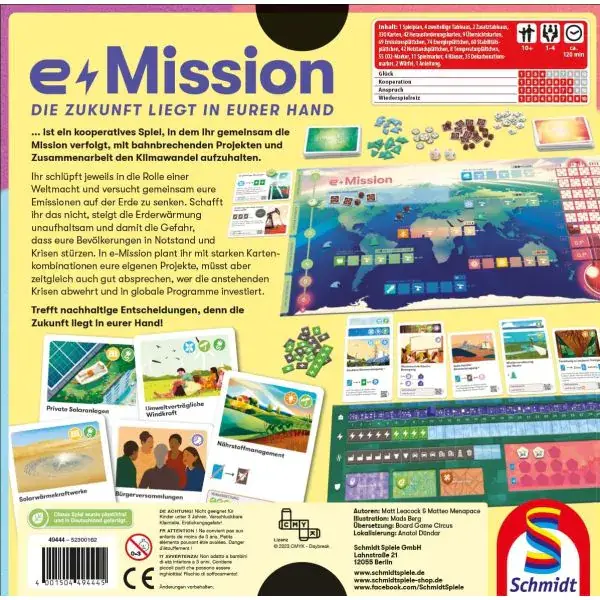 Schmidt Spiele E-Mission, Familienspiel Kauf eins, bekomm eins gratis
