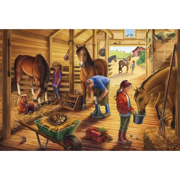Schmidt Spiele Meine Lieblingspferde, 3 x 48 Teile Kinderpuzzle JETZT KAUFEN