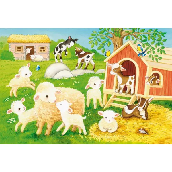 Schmidt Spiele Niedliche Haustiere, 3 x 24 Teile Kinderpuzzle Letzte 2 Tage