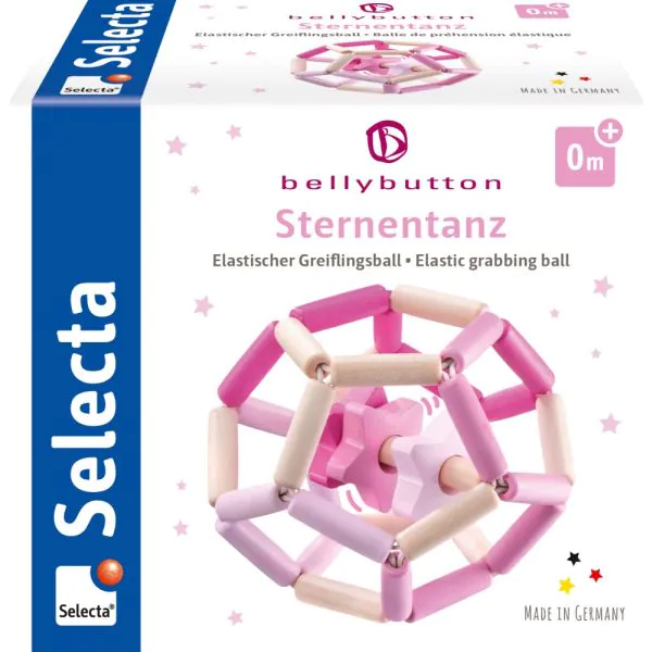 Schmidt Spiele bellybutton: Sternentanz rosa, Greiflingsball, 11,5 cm Im Verkauf