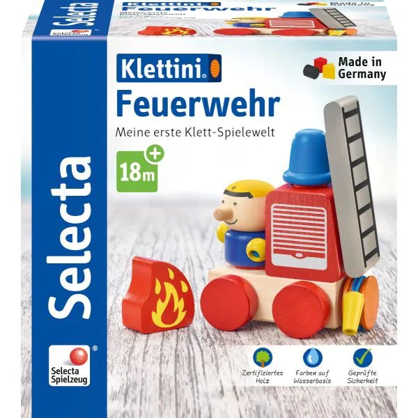 Schmidt Spiele Klettini® Feuerwehr, Klett-Stapelspielzeug Hotsell