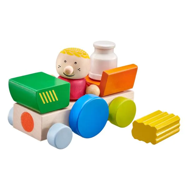 Schmidt Spiele Klettini® Bauernhof, Klett-Stapelspielzeug