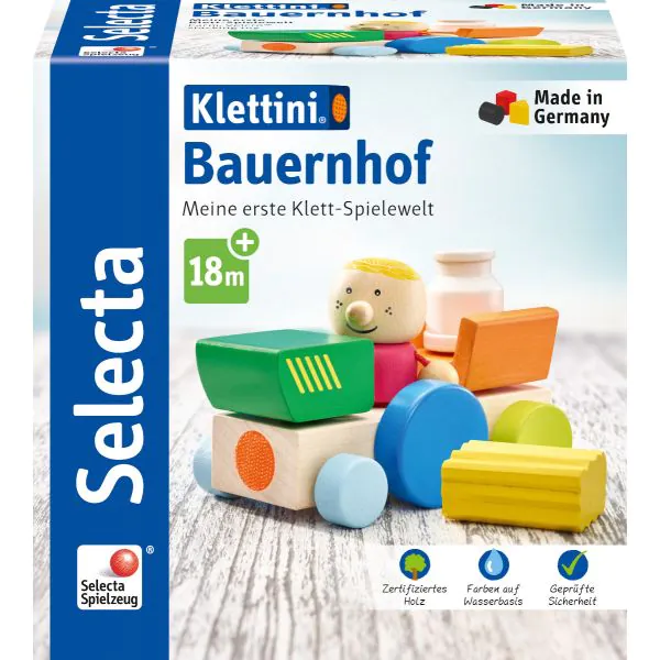 Schmidt Spiele Klettini® Bauernhof, Klett-Stapelspielzeug im Angebot
