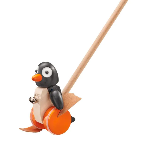 Schmidt Spiele Pingo Schiebefigur aus Holz, 13 cm