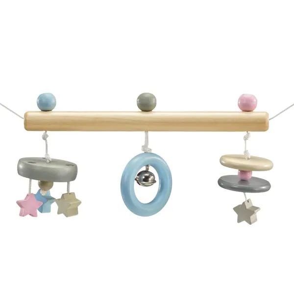 Schmidt Spiele bellybutton: Sternchen, Wagenkette aus Holz, 63 cm