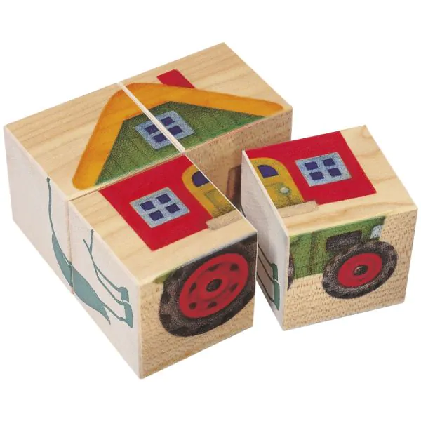 Schmidt Spiele Bilderwürfel Farm