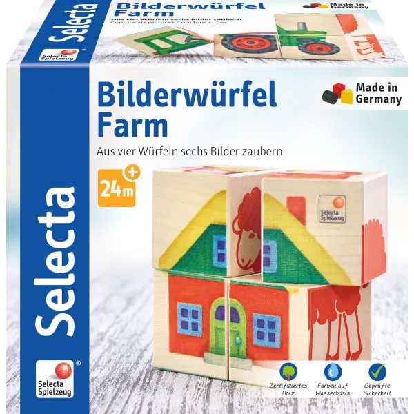 Schmidt Spiele Bilderwürfel Farm Saisonale Angebote