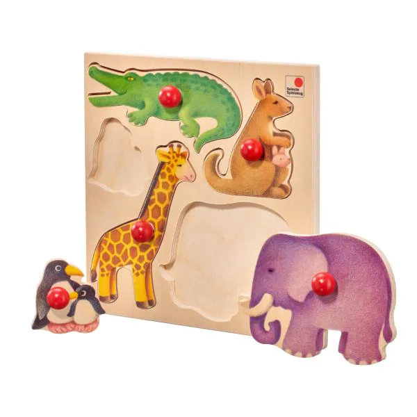 Schmidt Spiele Greifpuzzle Zoo
