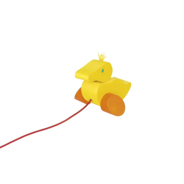 Schmidt Spiele Karla, Nachzieh-Ente, 10 cm