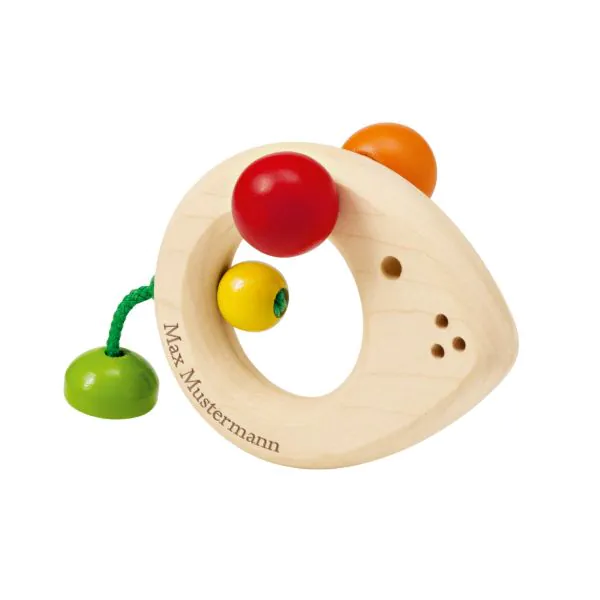 Schmidt Spiele Topino, Maus-Greifling aus Holz, 8 cm Fabrikverkauf