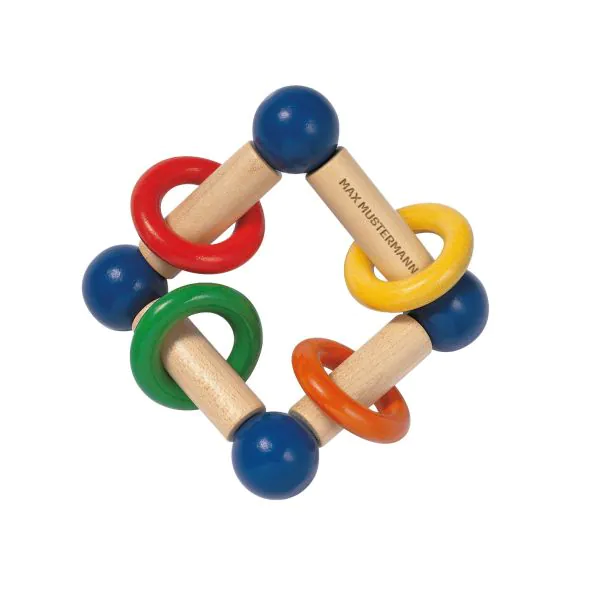Schmidt Spiele Giralo, Greifling aus Holz, 12 cm Kostenloser Versand