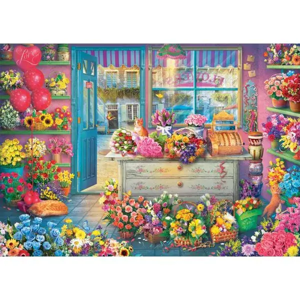Schmidt Spiele Bunter Blumenladen, 1.000 Teile Puzzle Hotsell