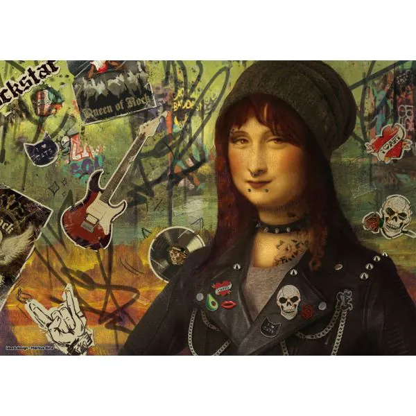 Schmidt Spiele Markus Binz: Mona Lisa 2024, 1.000 Teile Puzzle Großer Ausverkauf