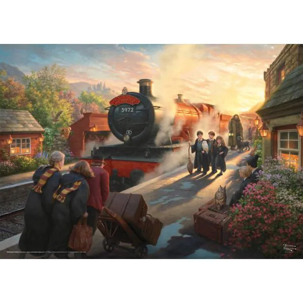 Schmidt Spiele Thomas Kinkade Studios: Harry Potter™ Hogwarts Express™, 1.000 Teile Puzzle Exklusivangebot