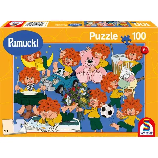 Schmidt Spiele Pumuckl: Spaß mit Pumuckl, 100 Teile Kinderpuzzle