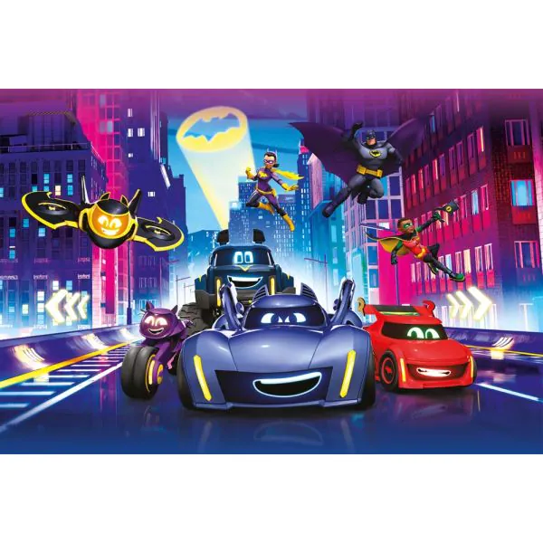 Schmidt Spiele DC Batwheels: Turbogeladene Action in Gotham City, 100 Teile Kinderpuzzle Muttertagsangebot