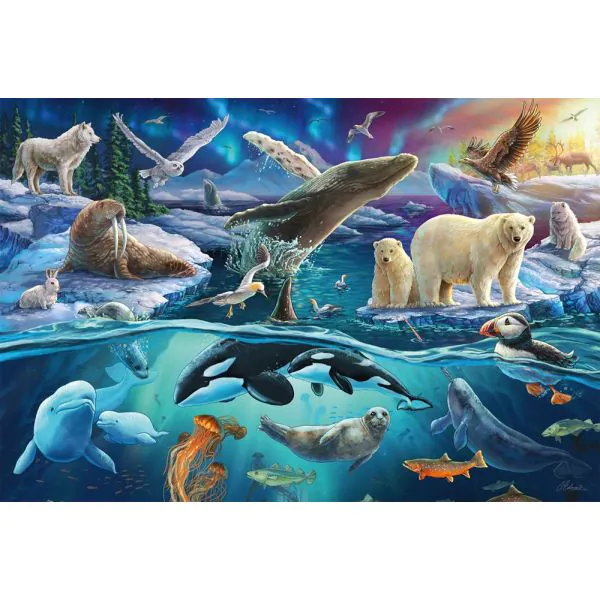 Schmidt Spiele Tiere in der Arktis, 150 Teile Kinderpuzzle Heißer Verkauf