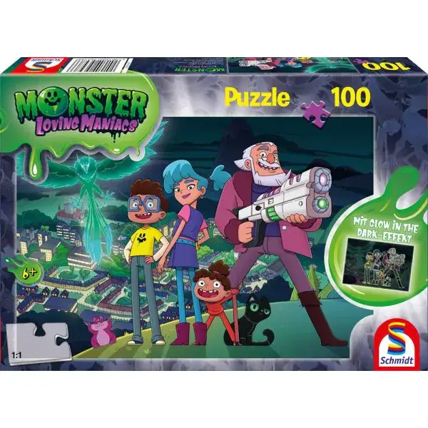 Schmidt Spiele Monster Loving Maniacs: Nacht über Gruselbruch, 100 Teile Kinderpuzzle Zeitlich begrenztes Angebot
