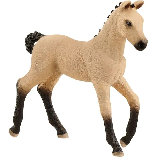 Schmidt Spiele Schleich ®: Horse Club - Hannoveraner Fohlen, Falbe, 100 Teile Kinderpuzzle mit Add-on (eine Original Figur) Kauf eins, bekomm eins gratis
