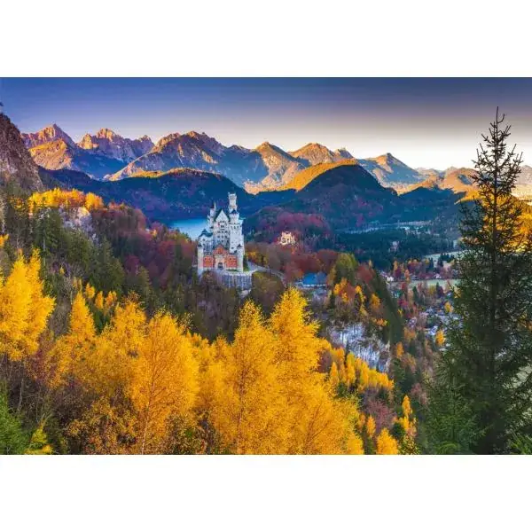 Schmidt Spiele Herbstliches Neuschwanstein, 1.000 Teile Puzzle Vierteljährliche Förderung