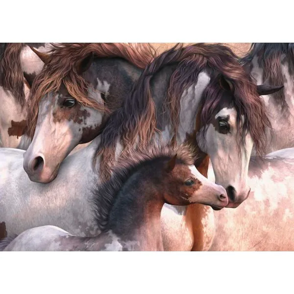 Schmidt Spiele Pinto-Herde, 1.000 Teile Puzzle, 1.000 Teile Puzzle Bis zu 55% Rabatt