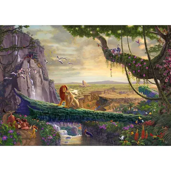 Schmidt Spiele Thomas Kinkade Studios: Disney Dreams Collection - The Lion King, Return to Pride Rock, 6.000 Teile Puzzle Meist gekauft