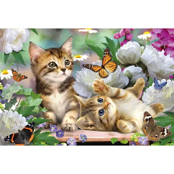 Schmidt Spiele Verspielte Katzenbabys, 150 Teile Kinderpuzzle Cyber Monday