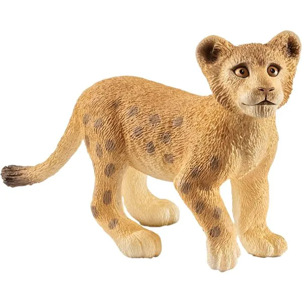 Schmidt Spiele Schleich ®: Wild Life - In der Sarvanne, 60 Teile Kinderpuzzle mit Add-on (eine Original Baby Löwenjunge Figur) Muttertagsangebot