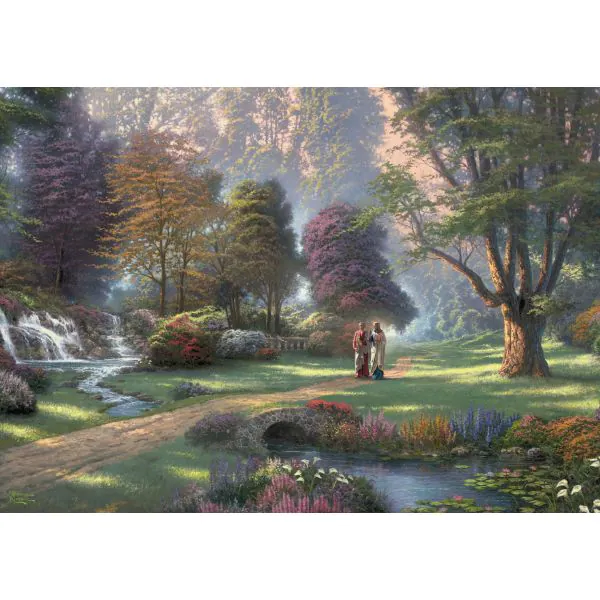 Schmidt Spiele Thomas Kinkade Studios: Spirit, Weg des Glaubens, 1.000 Teile Puzzle Neueste Mode
