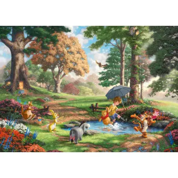 Schmidt Spiele Thomas Kinkade Studios: Disney Dreams Collection - Winnie The Pooh, 1.000 Teile Puzzle Blitzangebot