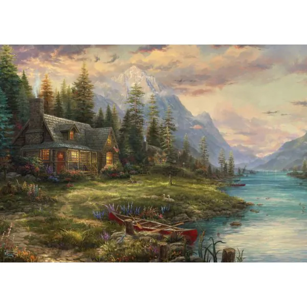 Schmidt Spiele Thomas Kinkade Studios: Ausflug am Vatertag, 1.000 Teile Puzzle Bestseller