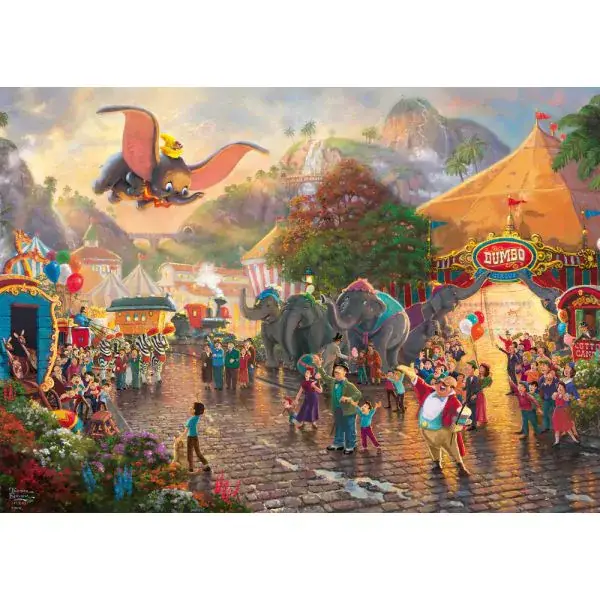 Schmidt Spiele Thomas Kinkade Studios: Disney Dreams Collection - Dumbo 1.000 Teile Puzzle Tägliche Deals