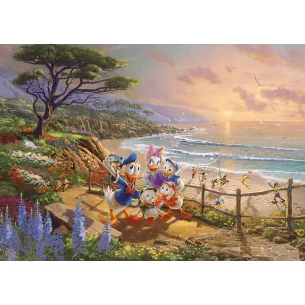 Schmidt Spiele Thomas Kinkade Studios: Disney Dreams Collection - Donald and Daisy A Duck Day Afternoon, 1.000 Teile Puzzle JETZT KAUFEN