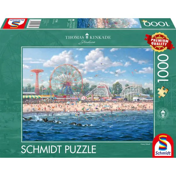 Schmidt Spiele Thomas Kinkade Studios: Coney Island, 1.000 Teile Puzzle