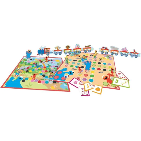Schmidt Spiele Sesamstrasse®: Lernspielsammlung (4 Spiele), Kinderspiel im Metallkoffer Kostenloser Versand international