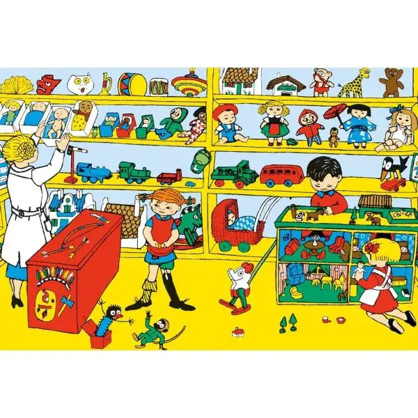 Schmidt Spiele Pippi™ Langstrumpf: Ich mache mir die Welt, wie sie mir gefällt, 3x48-teiliges Kinderpuzzle Speichern exportieren