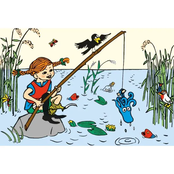 Schmidt Spiele Pippi™ Langstrumpf: Ich mache mir die Welt, wie sie mir gefällt, 3x48-teiliges Kinderpuzzle Speichern exportieren