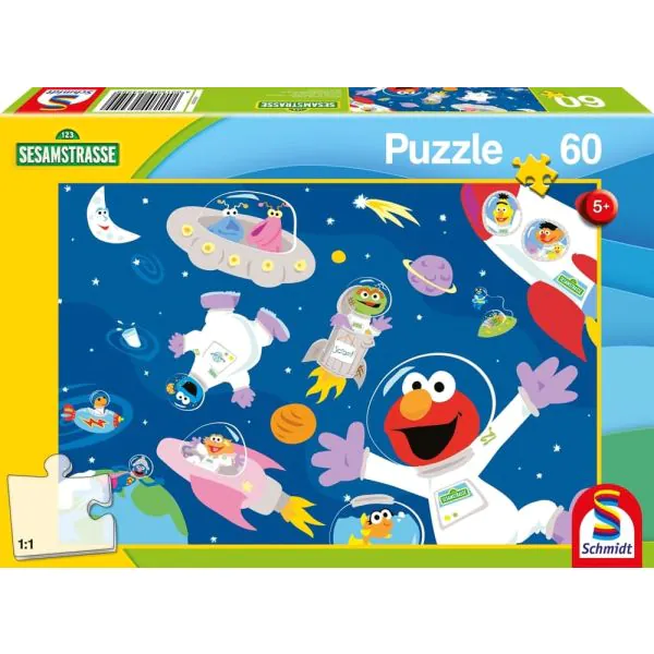 Schmidt Spiele Sesamstrasse®: Im Weltall, 60 Teile Kinderpuzzle Online