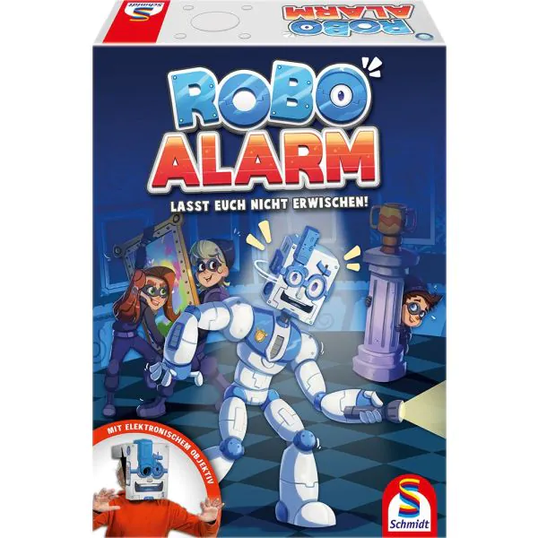Schmidt Spiele ROBO ALARM - Lasst euch nicht erwischen!, Kinderspiel Begrenztes Angebot