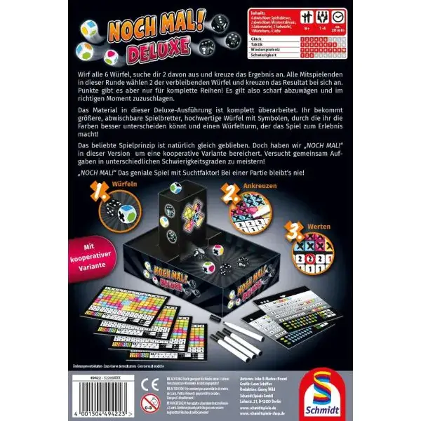 Schmidt Spiele Noch mal! – Deluxe, Klein & Fein Reihe Black Friday