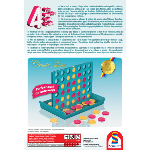 Schmidt Spiele Vier - Classic Line VIP-Rabatte