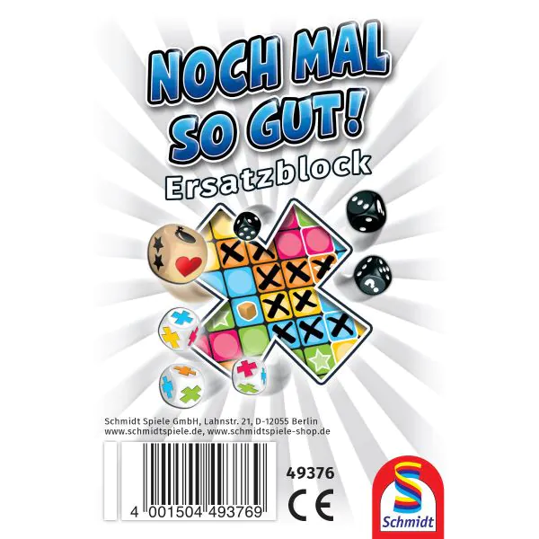Schmidt Spiele Noch mal so gut Einzelblock - Ersatzblock (75 Blatt) Bis zu 60% Rabatt