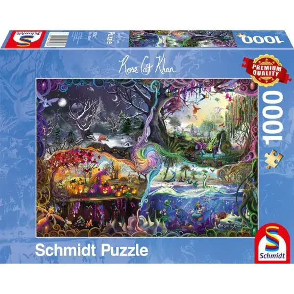 Schmidt Spiele Rose Cat Khan: Portal der vier Reiche, 1.000 Teile Puzzle Versandkostenfrei