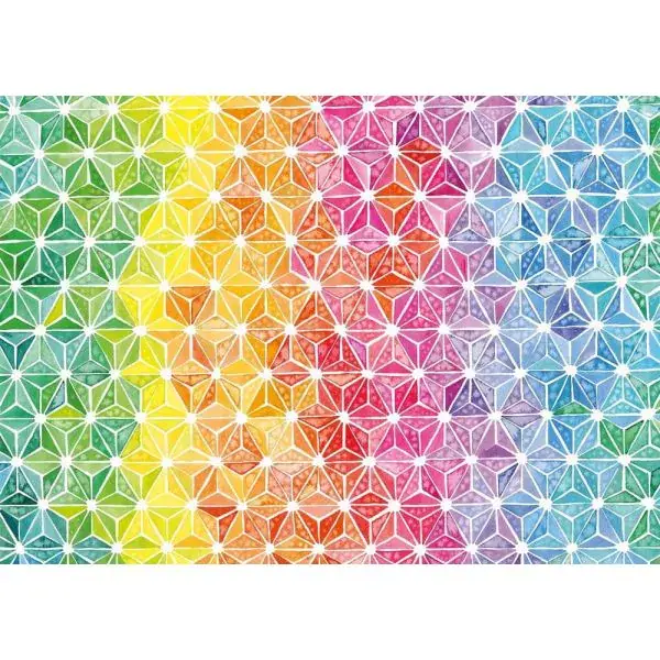 Schmidt Spiele Josie Lewis: Kunterbunte Dreiecke, 1.000 Teile Puzzle Online Shopping