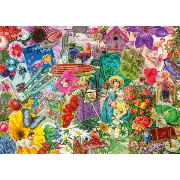 Schmidt Spiele Happy Gardening, 1.000 Teile Puzzle Blitzangebot