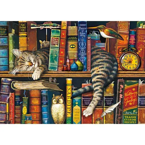 Schmidt Spiele Charles Wysocki: Frederick, der Literat, 1.000 Teile Puzzle Begrenzte Freigabe
