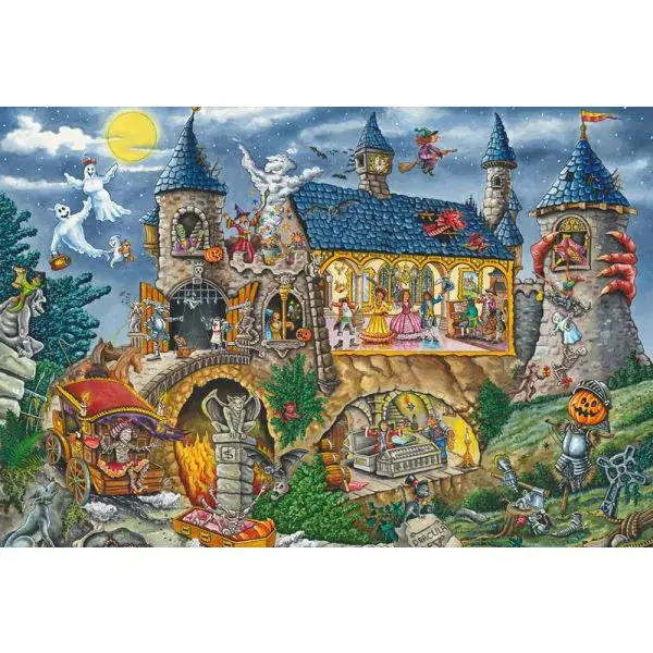 Schmidt Spiele Geisterschloss, 100 Teile Kinderpuzzle Letzte 3 Tage