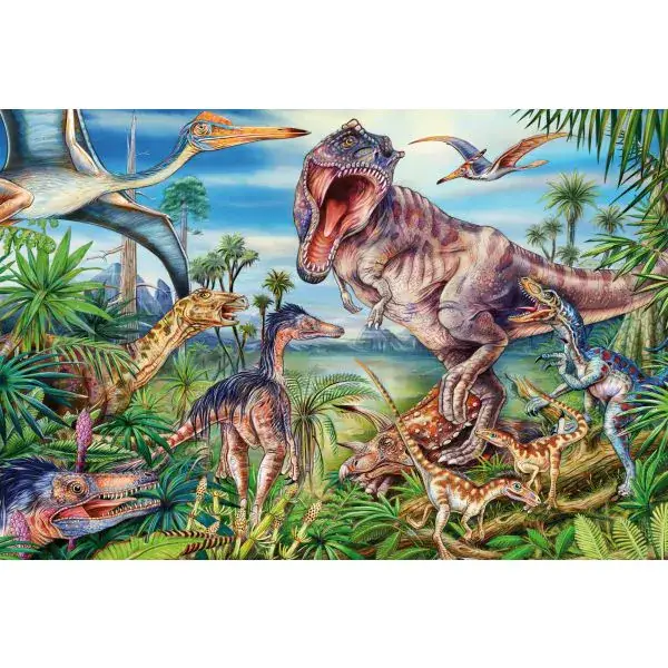 Schmidt Spiele Bei den Dinosauriern, 60 Teile Kinderpuzzle Bis zu 65% Rabatt